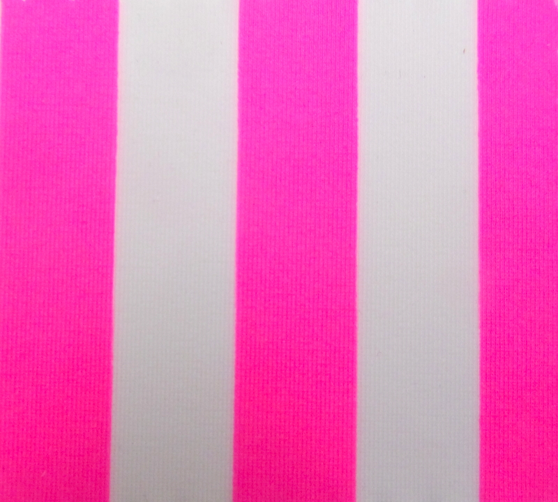 2.N.Pink-White 1/2" New Stripes